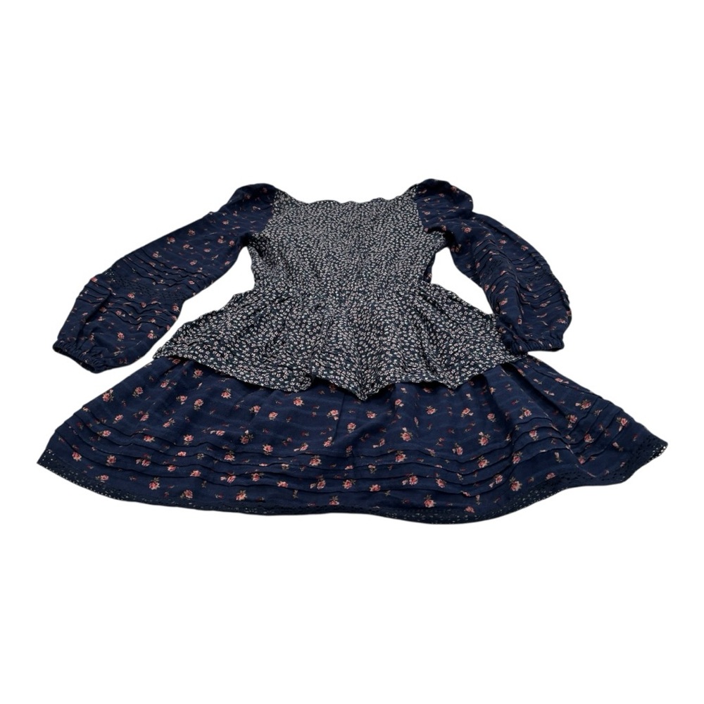 American Eagle Outfitters Navy Floral Mini Dress - Picture 2 of 7